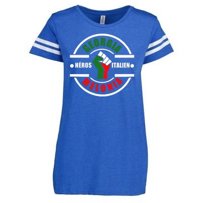 Georgia Meloni Italian Hero Enza Ladies Jersey Football T-Shirt