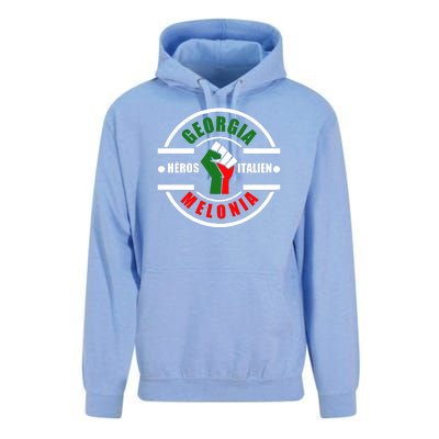 Georgia Meloni Italian Hero Unisex Surf Hoodie