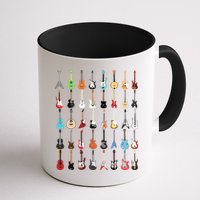 Guitar Musical Instrument Rock N Roll Tee Mug