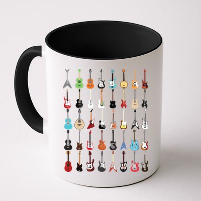 Guitar Musical Instrument Rock N Roll Tee Mug