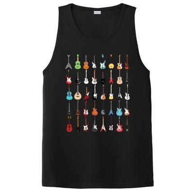 Guitar Musical Instrument Rock N Roll Tee PosiCharge Competitor Tank