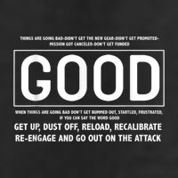 GOOD Motivational Jocko Quote Beanie