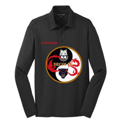 Grand Master Jerry Campbell's Decoite Deceptive Hands Silk Touch Performance Long Sleeve Polo