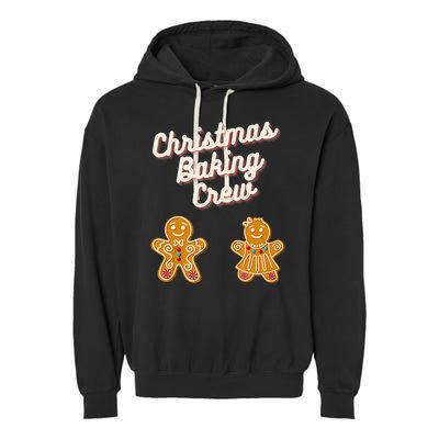 Gingerbread Man Join The Christmas Baking Crew Holiday Sweet Garment-Dyed Fleece Hoodie