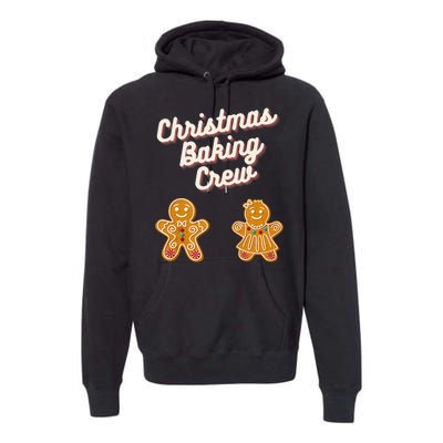 Gingerbread Man Join The Christmas Baking Crew Holiday Sweet Premium Hoodie