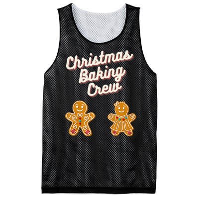 Gingerbread Man Join The Christmas Baking Crew Holiday Sweet Mesh Reversible Basketball Jersey Tank