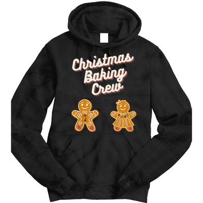 Gingerbread Man Join The Christmas Baking Crew Holiday Sweet Tie Dye Hoodie