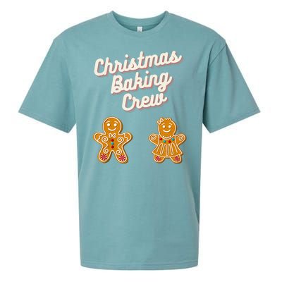 Gingerbread Man Join The Christmas Baking Crew Holiday Sweet Sueded Cloud Jersey T-Shirt