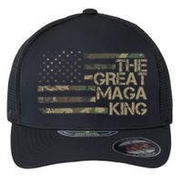 Great Maga King ,Maga King, The Great Maga King, Ultra Maga Flexfit Unipanel Trucker Cap