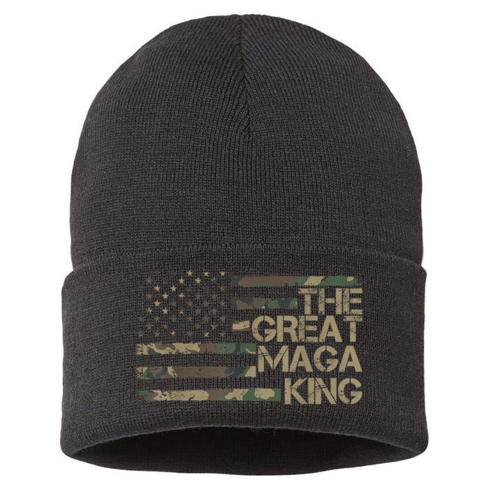 Great Maga King ,Maga King, The Great Maga King, Ultra Maga Sustainable Knit Beanie