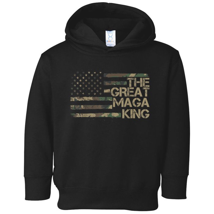 Great Maga King ,Maga King, The Great Maga King, Ultra Maga Toddler Hoodie