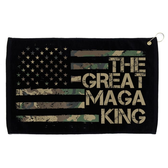 Great Maga King ,Maga King, The Great Maga King, Ultra Maga Grommeted Golf Towel