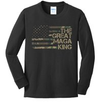 Great Maga King ,Maga King, The Great Maga King, Ultra Maga Kids Long Sleeve Shirt