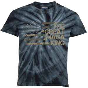 Great Maga King ,Maga King, The Great Maga King, Ultra Maga Kids Tie-Dye T-Shirt