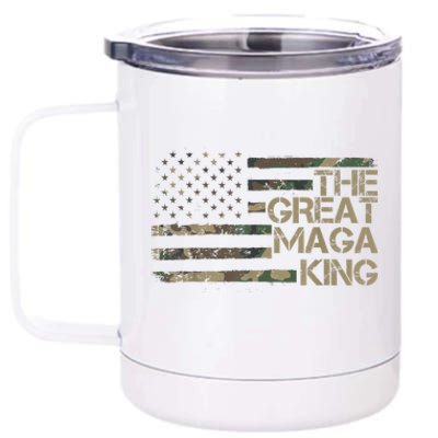 Great Maga King ,Maga King, The Great Maga King, Ultra Maga 12 oz Stainless Steel Tumbler Cup