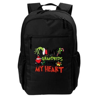 Grinchmas My Kids Stole My Heart Funny Christmas Backpack