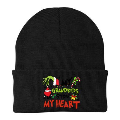 Grinchmas My Kids Stole My Heart Funny Christmas Beanie