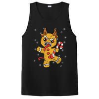 Gingerbread Man Krampus Christmas Pajama Xmas Candy Cane PosiCharge Competitor Tank