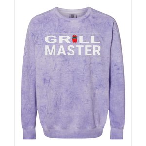 Grill Master Kamado Style Bbq Barbecue Pitmaster Colorblast Crewneck Sweatshirt