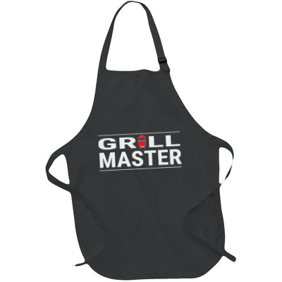 Grill Master Kamado Style Bbq Barbecue Pitmaster Full-Length Apron With Pockets