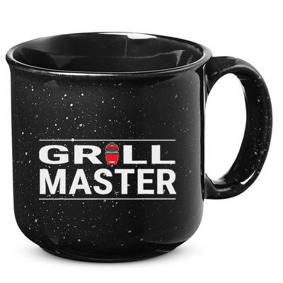 Grill Master Kamado Style Bbq Barbecue Pitmaster 15oz Campfire Ceramic Mug