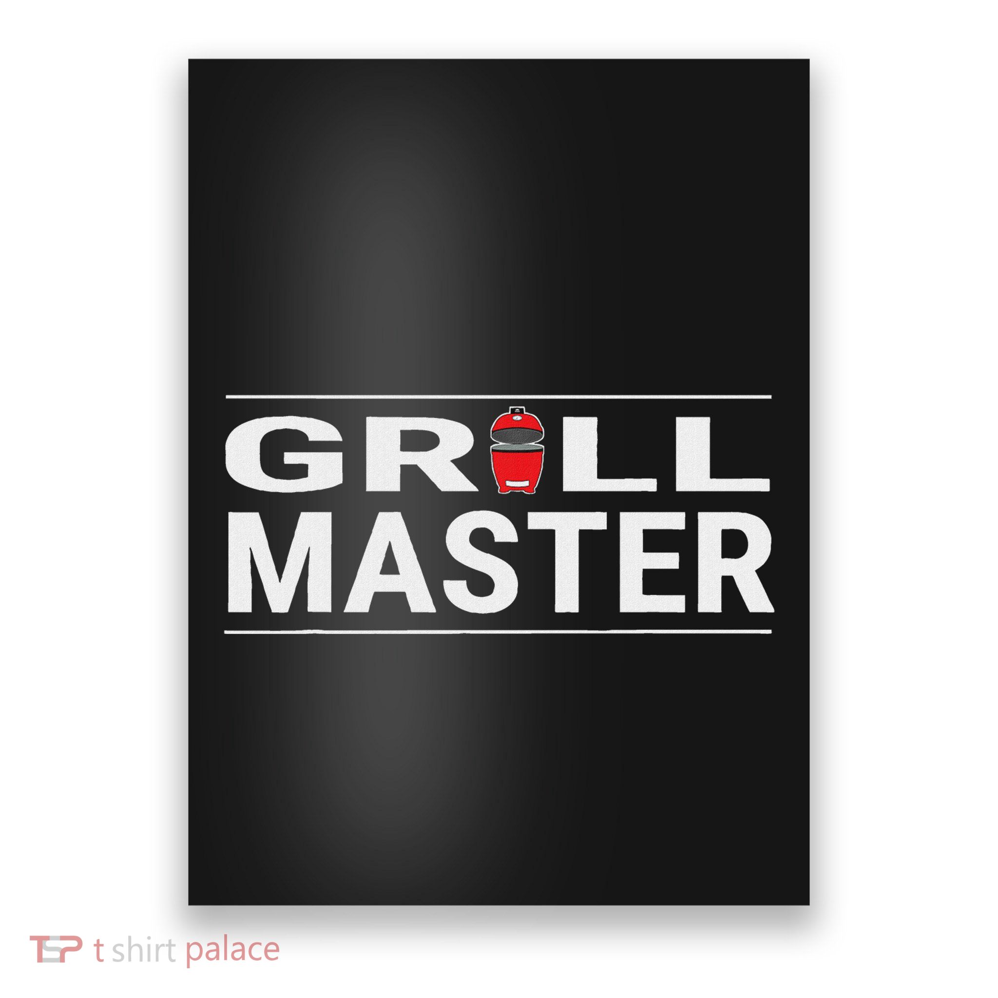 Grill Master Kamado Style Bbq Barbecue Pitmaster Poster