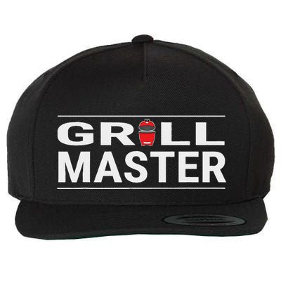 Grill Master Kamado Style Bbq Barbecue Pitmaster Wool Snapback Cap