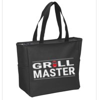 Grill Master Kamado Style Bbq Barbecue Pitmaster Zip Tote Bag