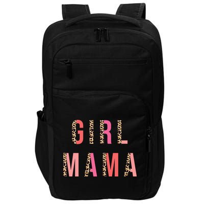 Girl Mama Leopard Impact Tech Backpack