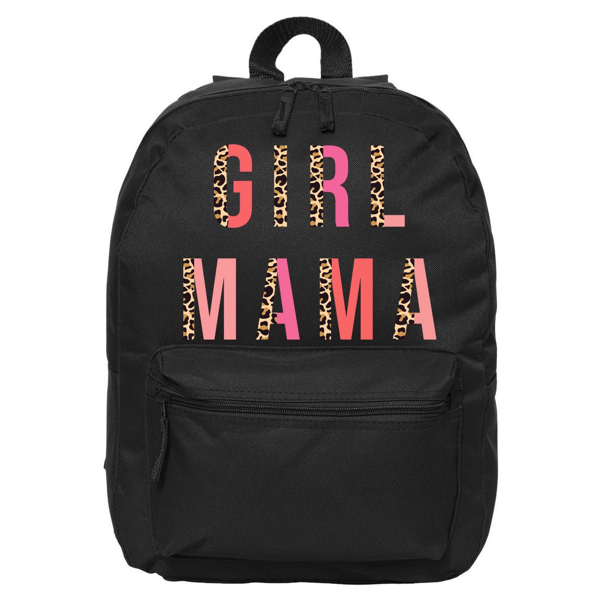 Girl Mama Leopard 16 in Basic Backpack