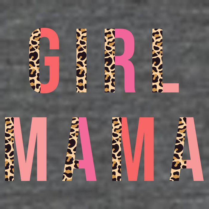 Girl Mama Leopard 7 Panel Mesh Trucker Snapback Hat