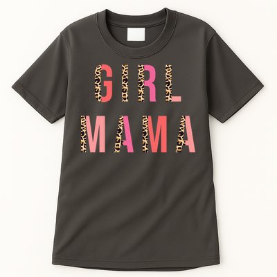 Girl Mama Leopard Tall T-Shirt