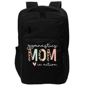 Gymnastics Mom Leopard Meaningful Gift Impact Tech Backpack