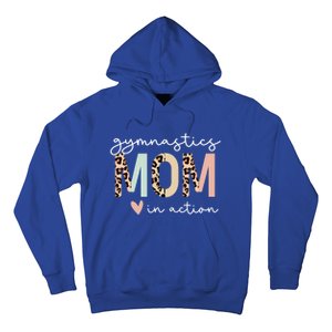 Gymnastics Mom Leopard Meaningful Gift Hoodie