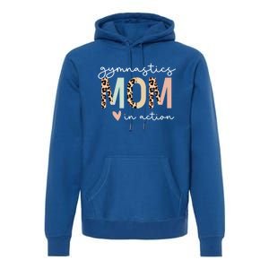 Gymnastics Mom Leopard Meaningful Gift Premium Hoodie