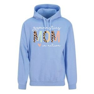 Gymnastics Mom Leopard Meaningful Gift Unisex Surf Hoodie