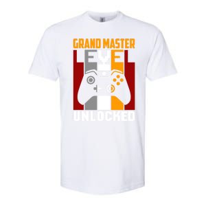 Grand Master Level Unlocked Video Gaming Expert Gamer Funny Gift Softstyle CVC T-Shirt