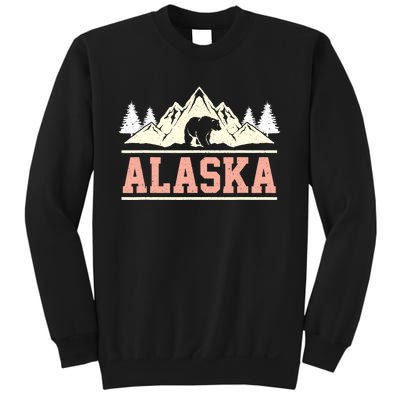 Glacier Mountain Landscape Alaskan Bear Wildlife Alaska Sweatshirt