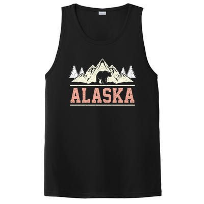 Glacier Mountain Landscape Alaskan Bear Wildlife Alaska PosiCharge Competitor Tank