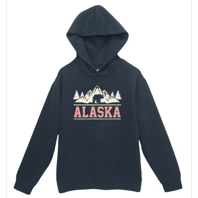 Glacier Mountain Landscape Alaskan Bear Wildlife Alaska Urban Pullover Hoodie