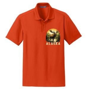 Glacier Mountain Landscape Alaskan Wildlife Alaska Moose Dry Zone Grid Polo