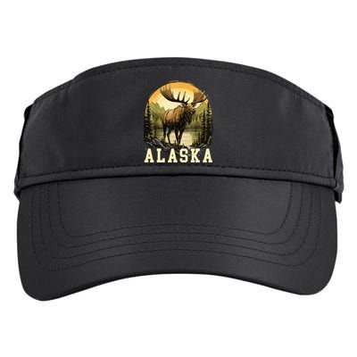 Glacier Mountain Landscape Alaskan Wildlife Alaska Moose Adult Drive Performance Visor