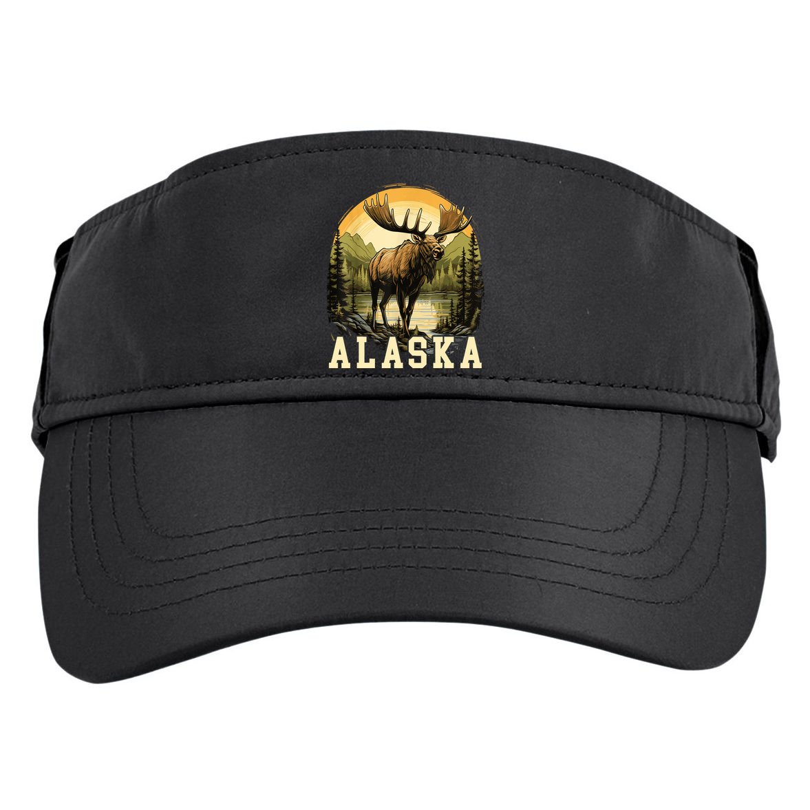 Glacier Mountain Landscape Alaskan Wildlife Alaska Moose Adult Drive Performance Visor