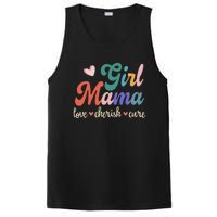 Girl Mama Love Cherish Care Family PosiCharge Competitor Tank