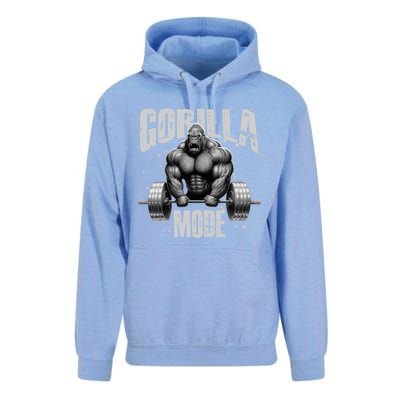 Gorilla Mode Lifting Weights Gym Workout Beast Motivation Meaningful Gift Unisex Surf Hoodie