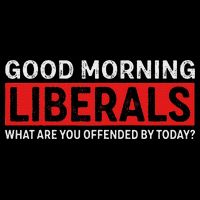 Good Morning Liberals What Are You Offended By Today Cooling Performance Crew T-Shirt