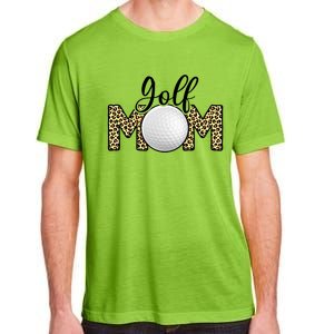 Golf Mom Leopard Print Golf Mother's Day Great Gift Adult ChromaSoft Performance T-Shirt