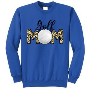 Golf Mom Leopard Print Golf Mother's Day Great Gift Sweatshirt