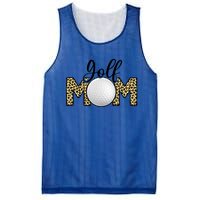 Golf Mom Leopard Print Golf Mother's Day Great Gift Mesh Reversible Basketball Jersey Tank