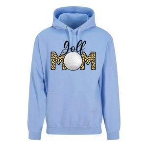 Golf Mom Leopard Print Golf Mother's Day Great Gift Unisex Surf Hoodie